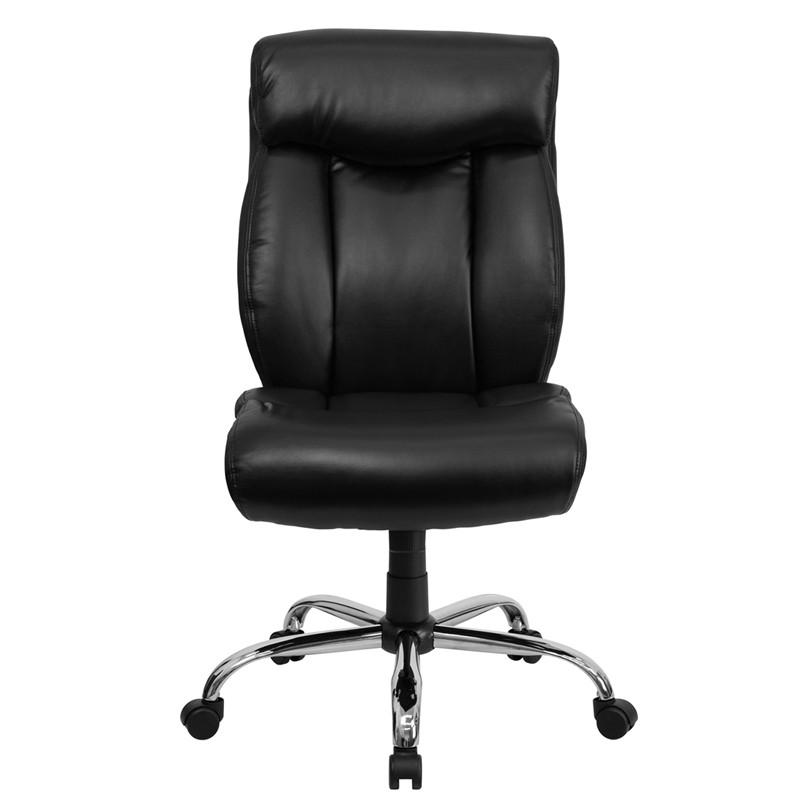 Flash Furniture Hercules Series 400 Lb. Capacity Big & Tall Black Leather Executive Swivel Office Chair