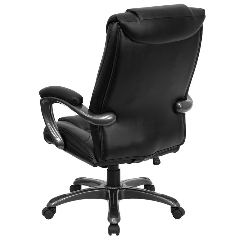 Flash Furniture High Back Black Leather Executive Swivel Office Chair