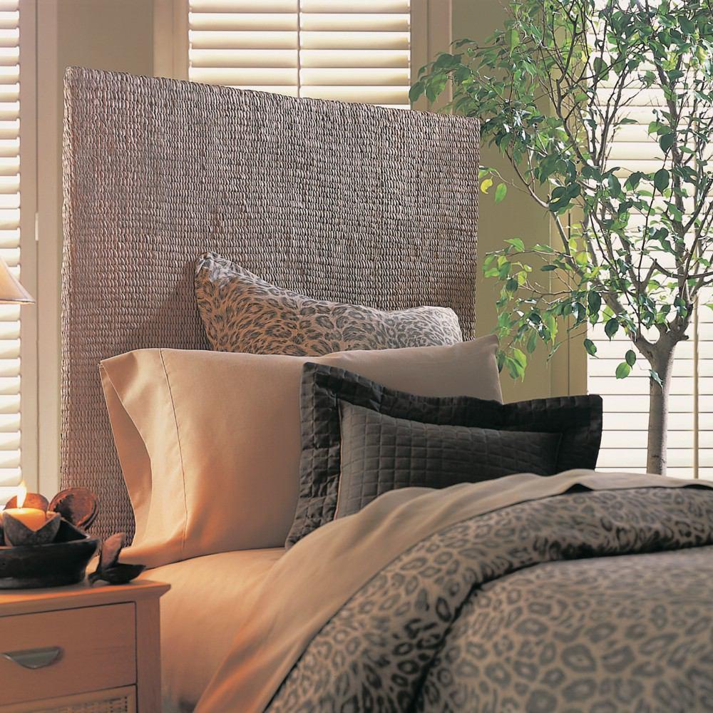 Padma's Plantation Grass Weave Headboard - Twin