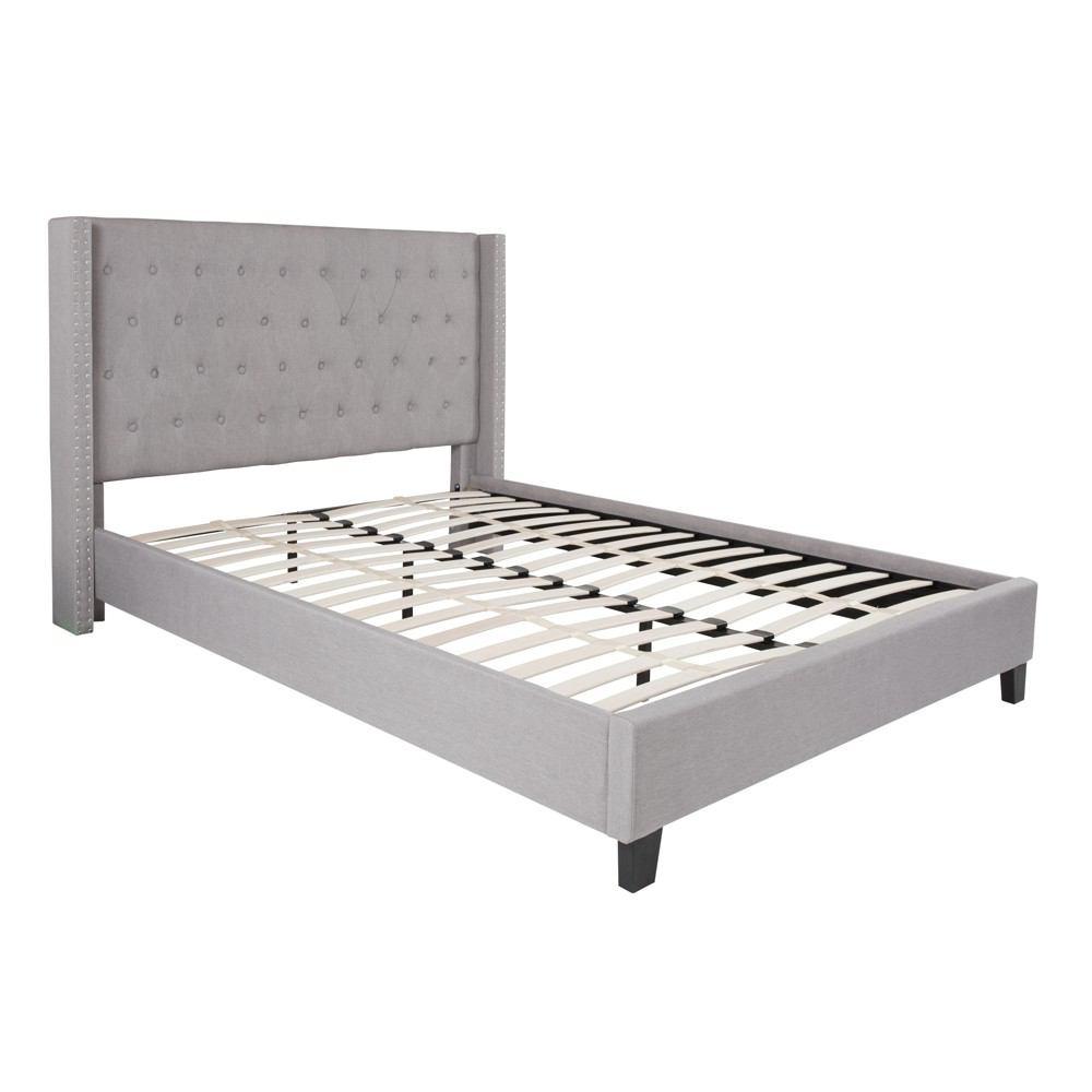 Flash Furniture Riverdale Queen Size Tufted Upholstered Platform Bed