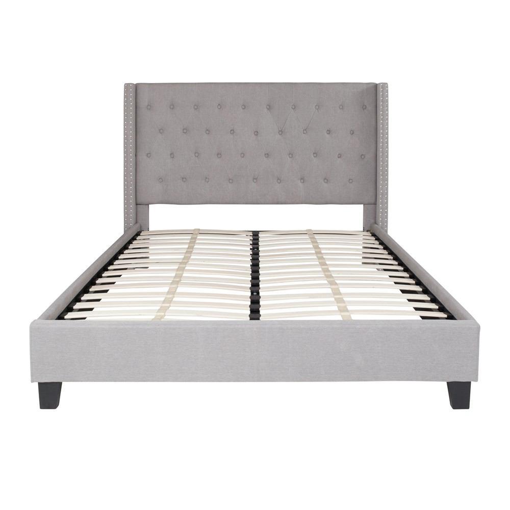 Flash Furniture Riverdale Queen Size Tufted Upholstered Platform Bed