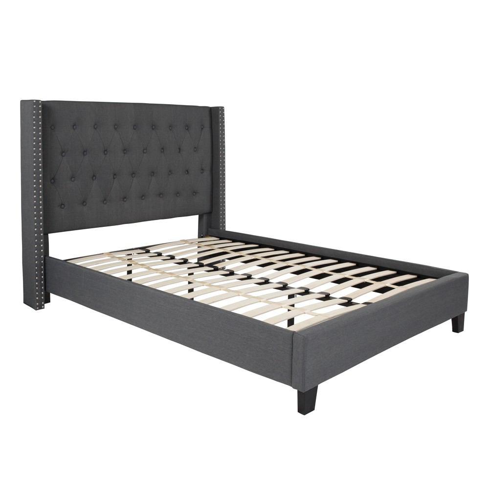 Flash Furniture Riverdale Full Size Tufted Upholstered Platform Bed