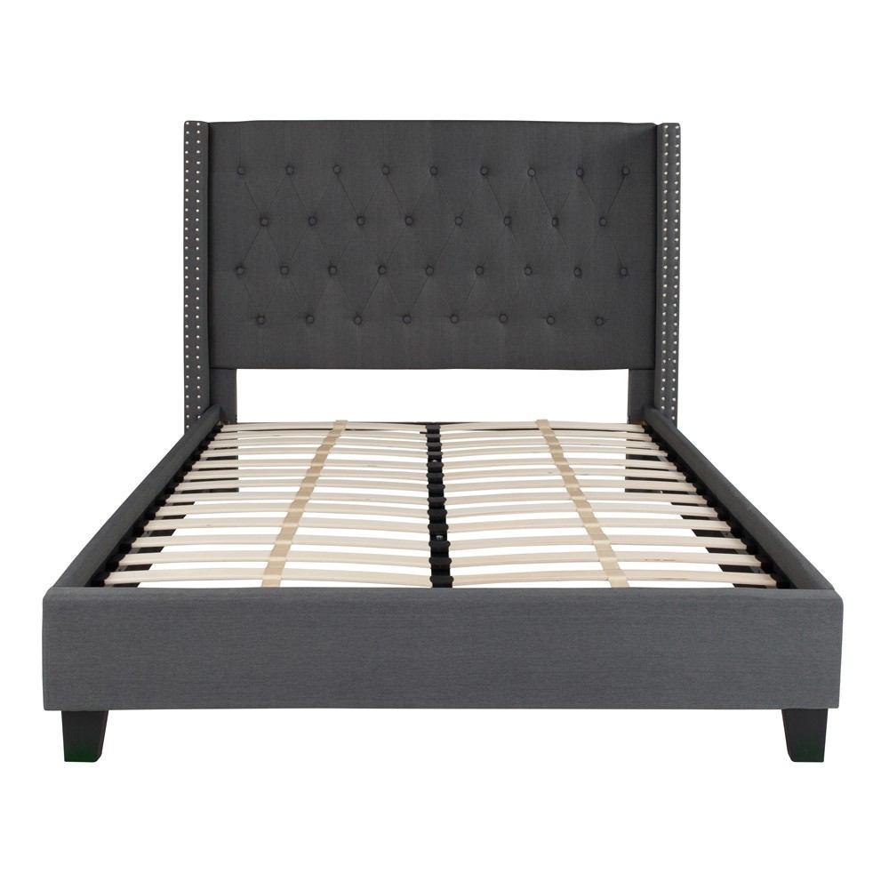Flash Furniture Riverdale Full Size Tufted Upholstered Platform Bed