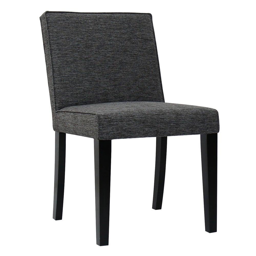 Padma's Plantation Higgs Beach Dining Chair - Black/White Twill