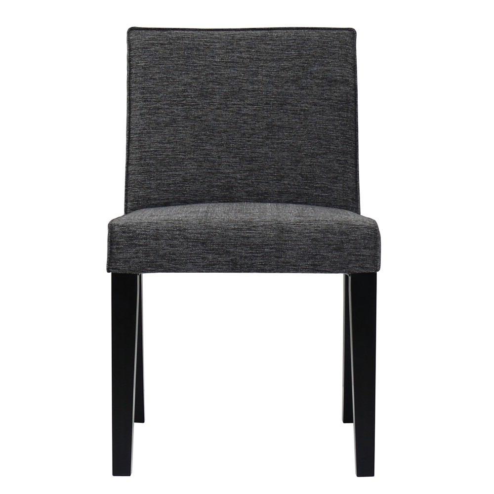 Padma's Plantation Higgs Beach Dining Chair - Black/White Twill