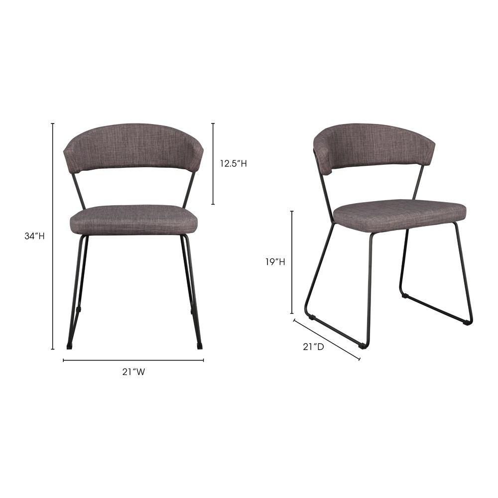 Moe's Home Collection Adria Dining Chair - Set Of 2