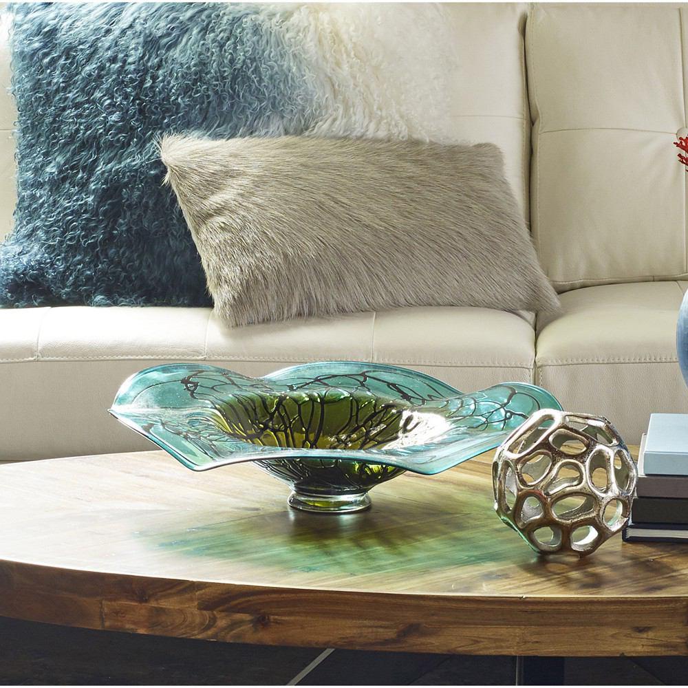 Moe's Home Collection Aqua View Wall Plate - Set Of 2