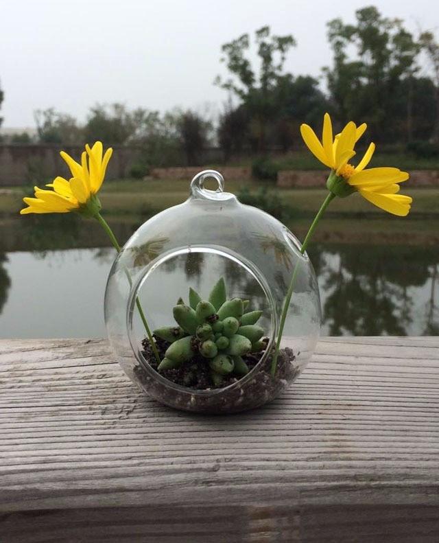 Hanging Glass Orb Terrarium/ Candle Holder Set(12Pcs) by Artisan Living Candle Holders, Artisan Living, - Modish Store