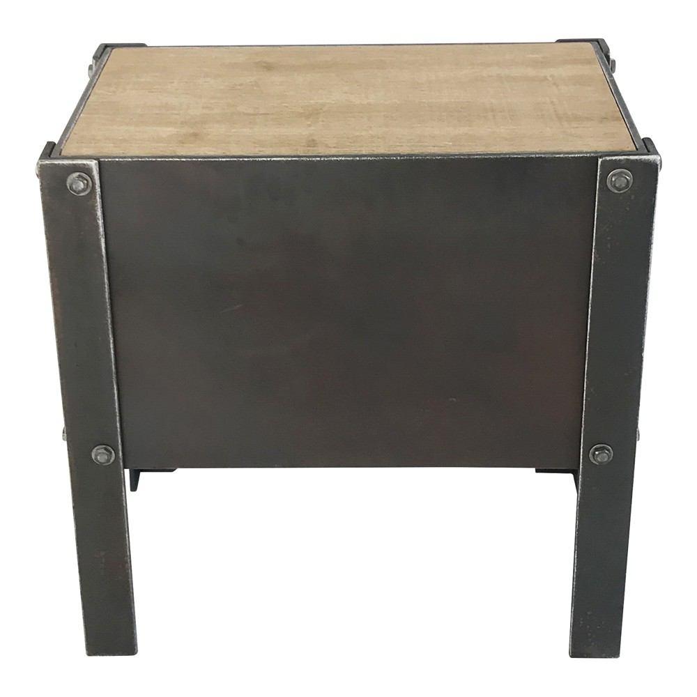 Moe's Home Collection Bolt Side Table With 2 Drawers