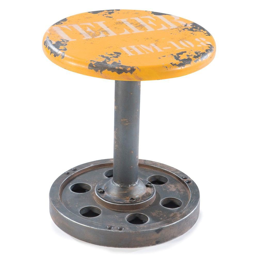 Moe's Home Collection Wheel Stool