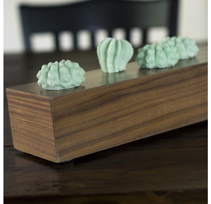 Gold Leaf Design Group Resin Cactus Centerpiece