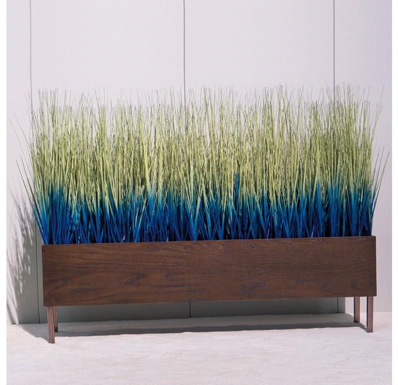 Gold Leaf Design Group Ombre Japanese Grass In Custom Rectangle Planter