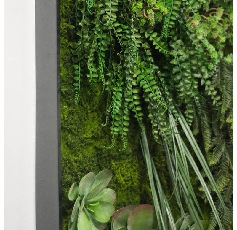 Gold Leaf Design Group Green Wall Mix With Organic Pattern - Set Of 4