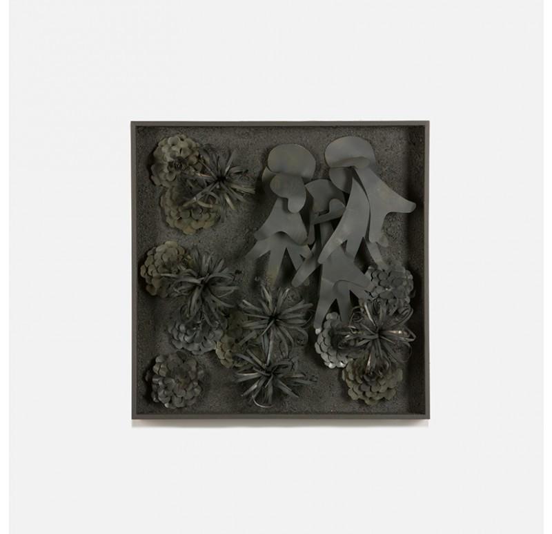 Gold Leaf Design Group Green Wall Metal Botanicals
