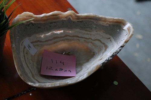 Raw Edge Natural Free Form Onyx Bowl