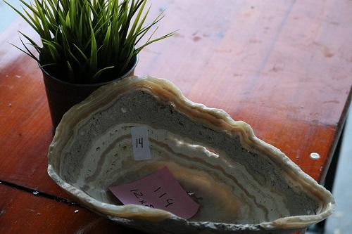 Raw Edge Natural Free Form Onyx Bowl