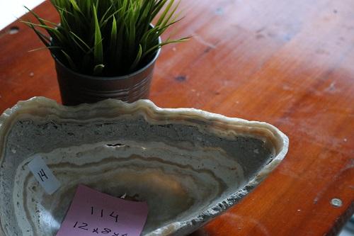 Raw Edge Natural Free Form Onyx Bowl