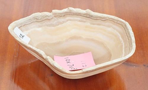 Raw Edge Natural Free Form Onyx Bowl