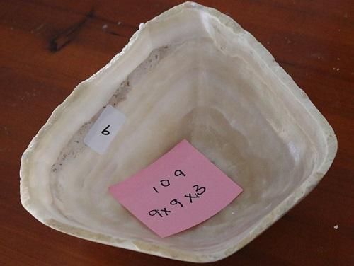 Raw Edge Natural Free Form Onyx Bowl