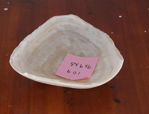 Raw Edge Natural Free Form Onyx Bowl