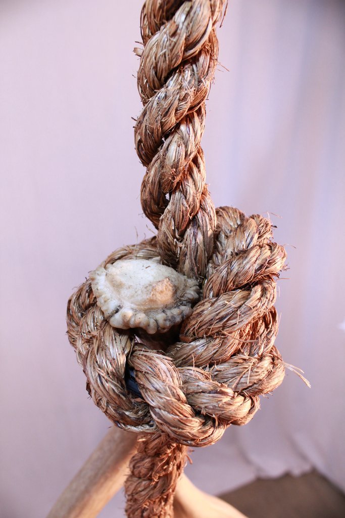 Antlerworx Single Antler Rope Pendant (P-1)
