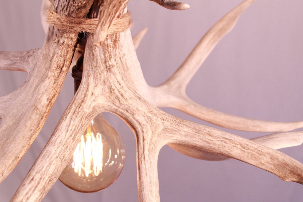 Antlerworx Four Antler Rope Pendant (P-5)