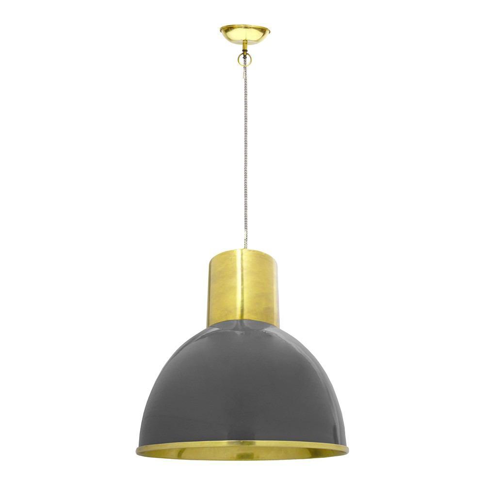 Moe's Home Collection Leon Pendant Lamp Grey