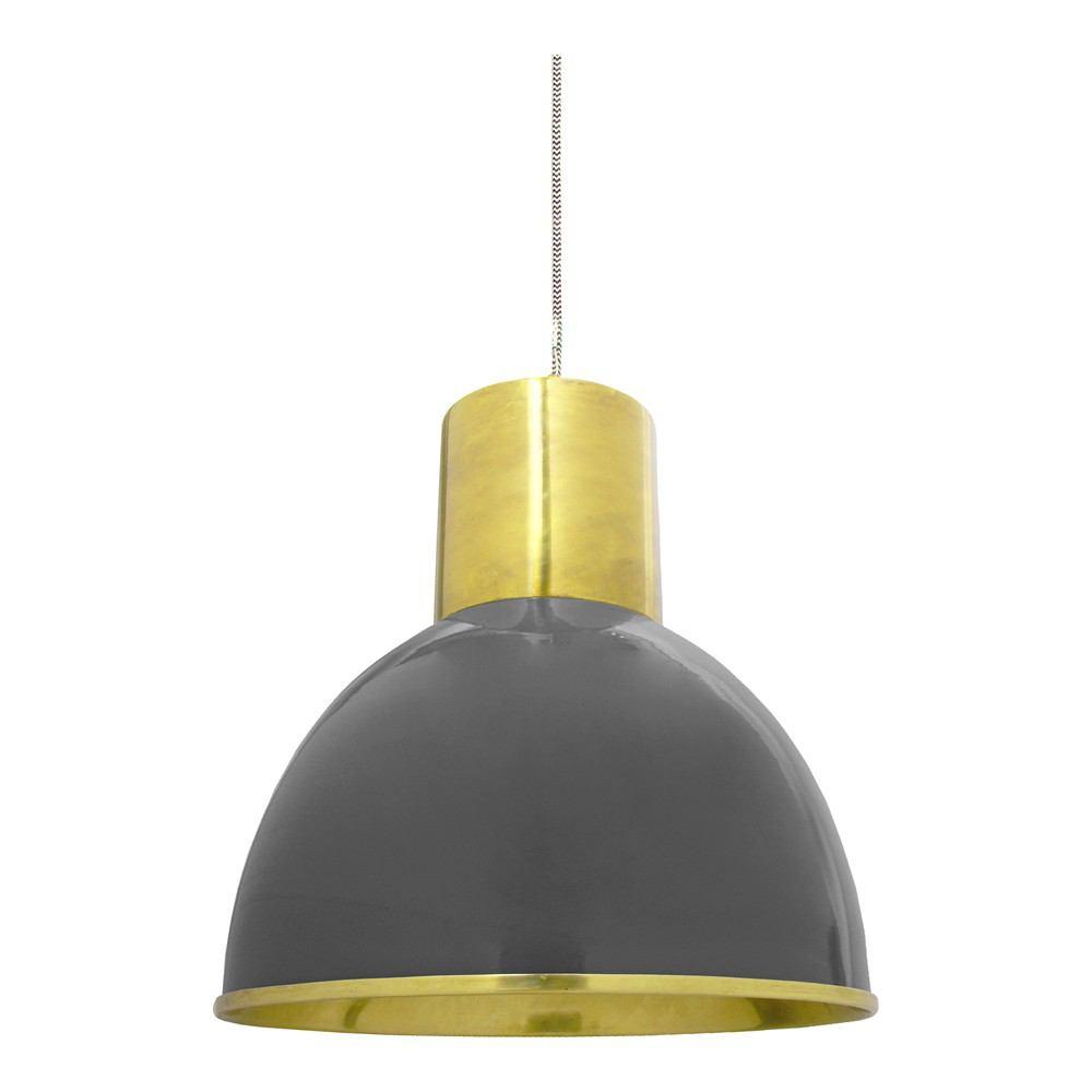 Moe's Home Collection Leon Pendant Lamp Grey