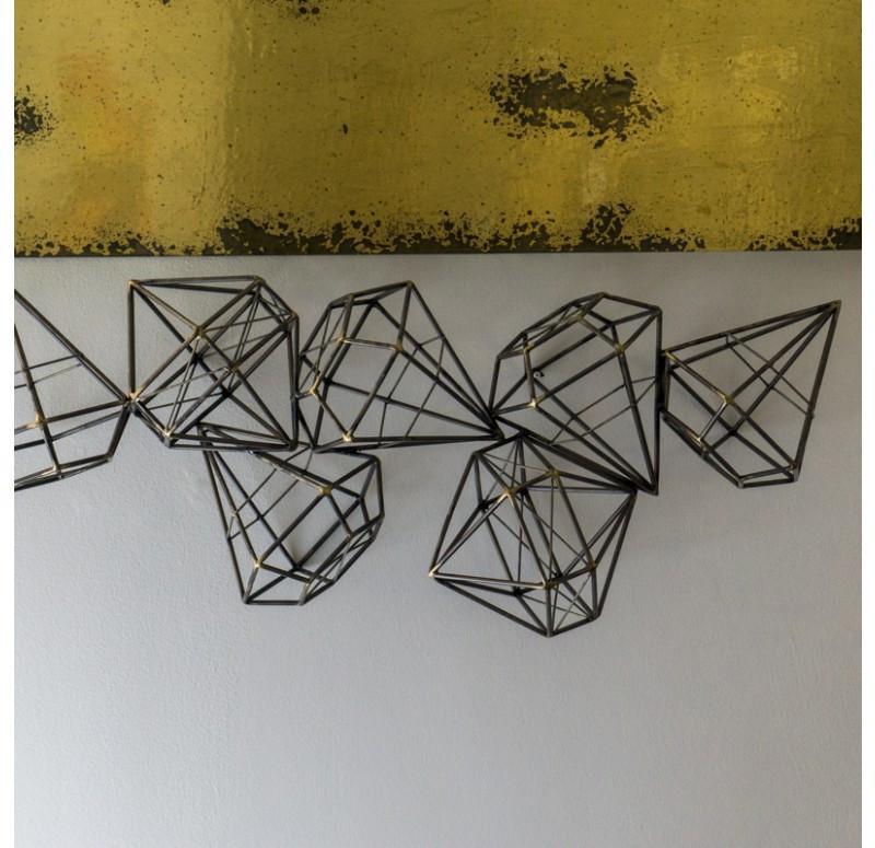 Gold Leaf Design Group Gem Diamond Sculpture