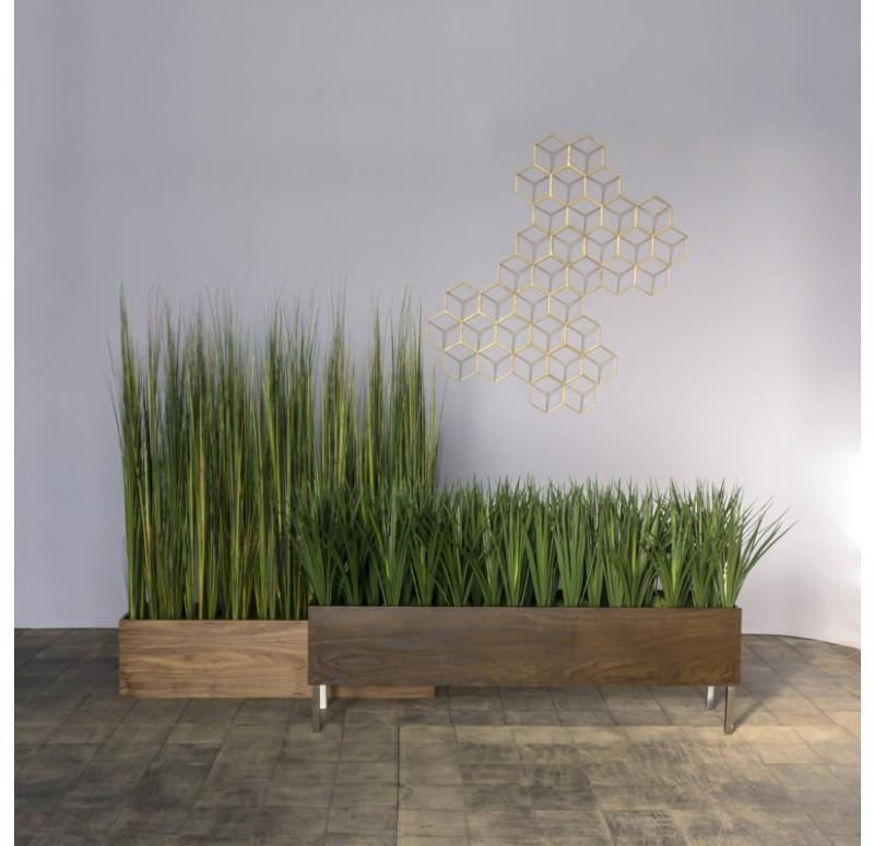 Gold Leaf Design Group Hex-Grid Wall Art - Set of 2