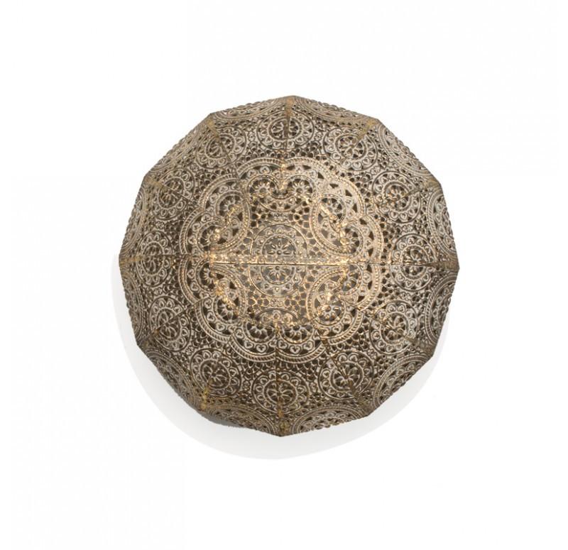 Gold Leaf Design Group Filigree Wall Buttons - Set of 3