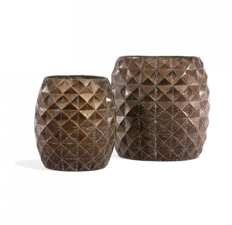 Gold Leaf Design Group Prismic Planter - Set/ 2