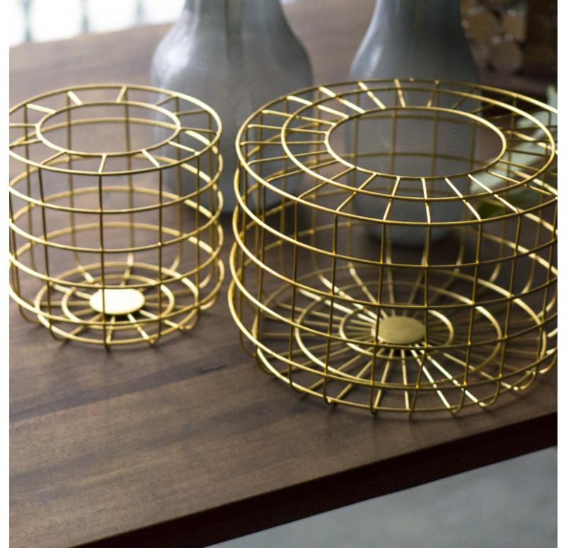 Gold Leaf Design Group Grid Baskets