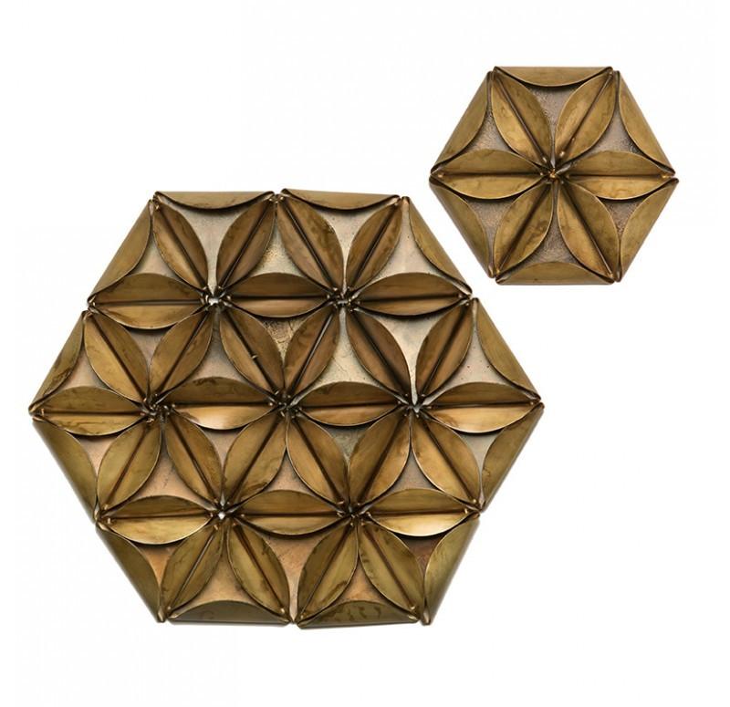Gold Leaf Design Group Hexa Wall Art