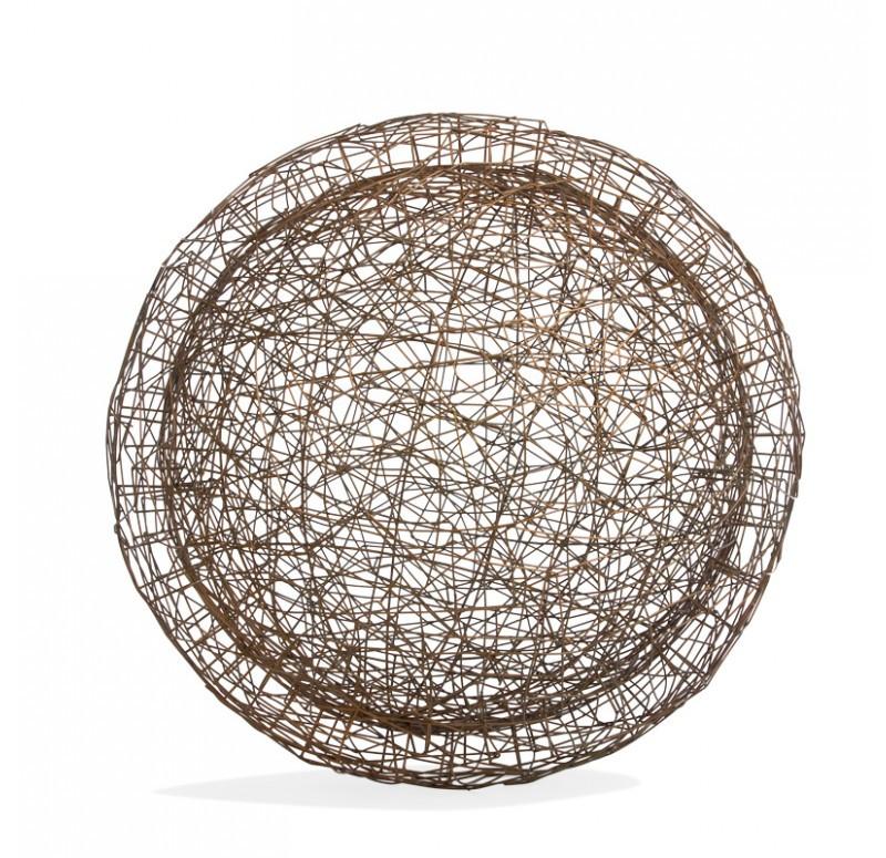 Gold Leaf Design Group Matrix Sculpture Ball