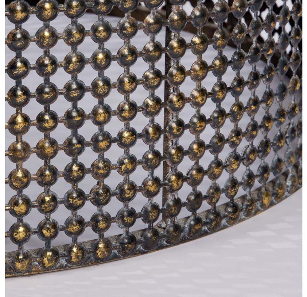 Gold Leaf Design Group Hobnail Coffee Table