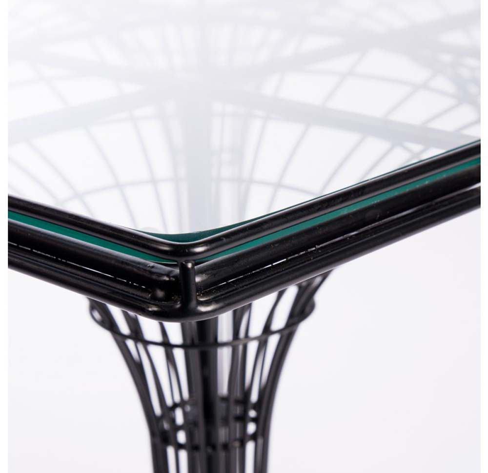 Gold Leaf Design Group Vortex Square Side Table