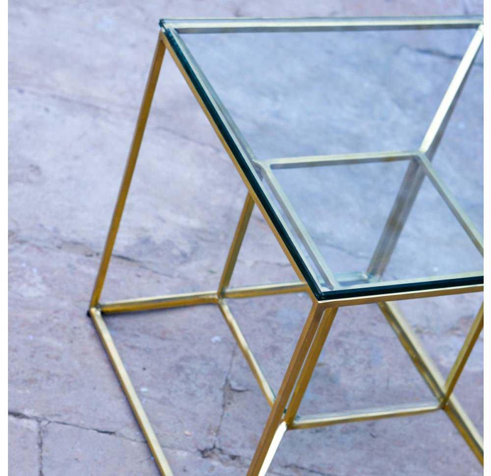 Gold Leaf Design Group Floating Side Table