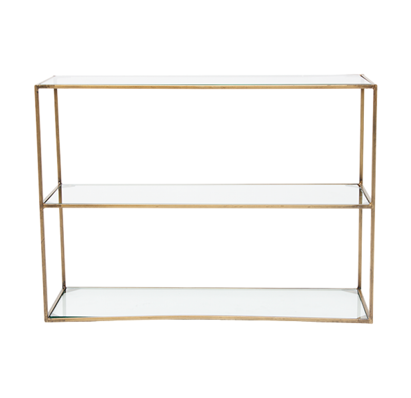 Gold Leaf Design Group Olympia Three Tier Shelf