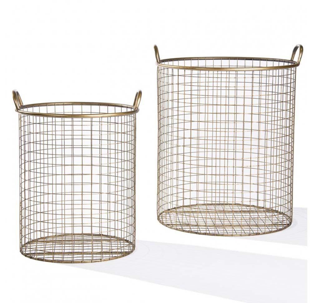 Gold Leaf Design Group Pullman Basket - Set Of 2
