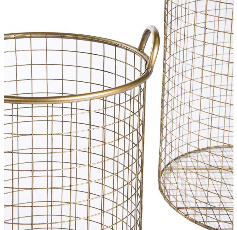 Gold Leaf Design Group Pullman Basket - Set Of 2