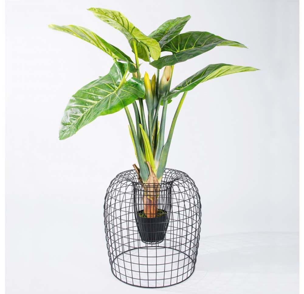 Gold Leaf Design Group Vortex Basket - 21 "H