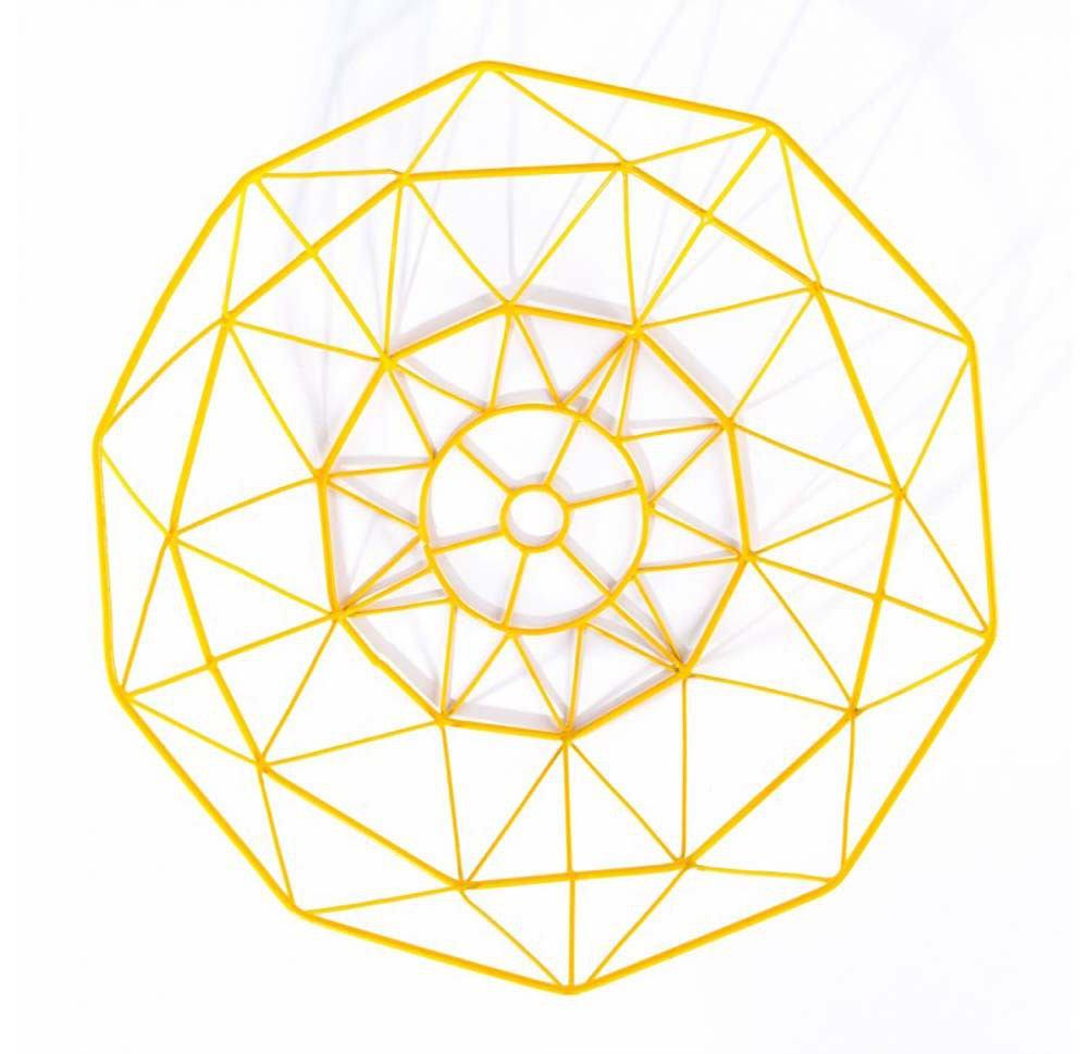 Gold Leaf Design Group Milano Basket