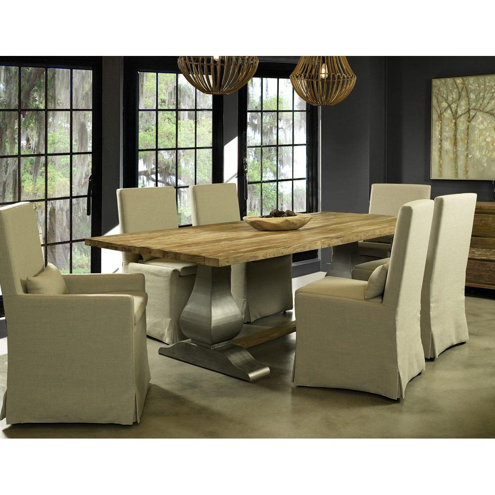 Padma's Plantation Isl13-102 Island Estate Reclaimed Teak Dining Table