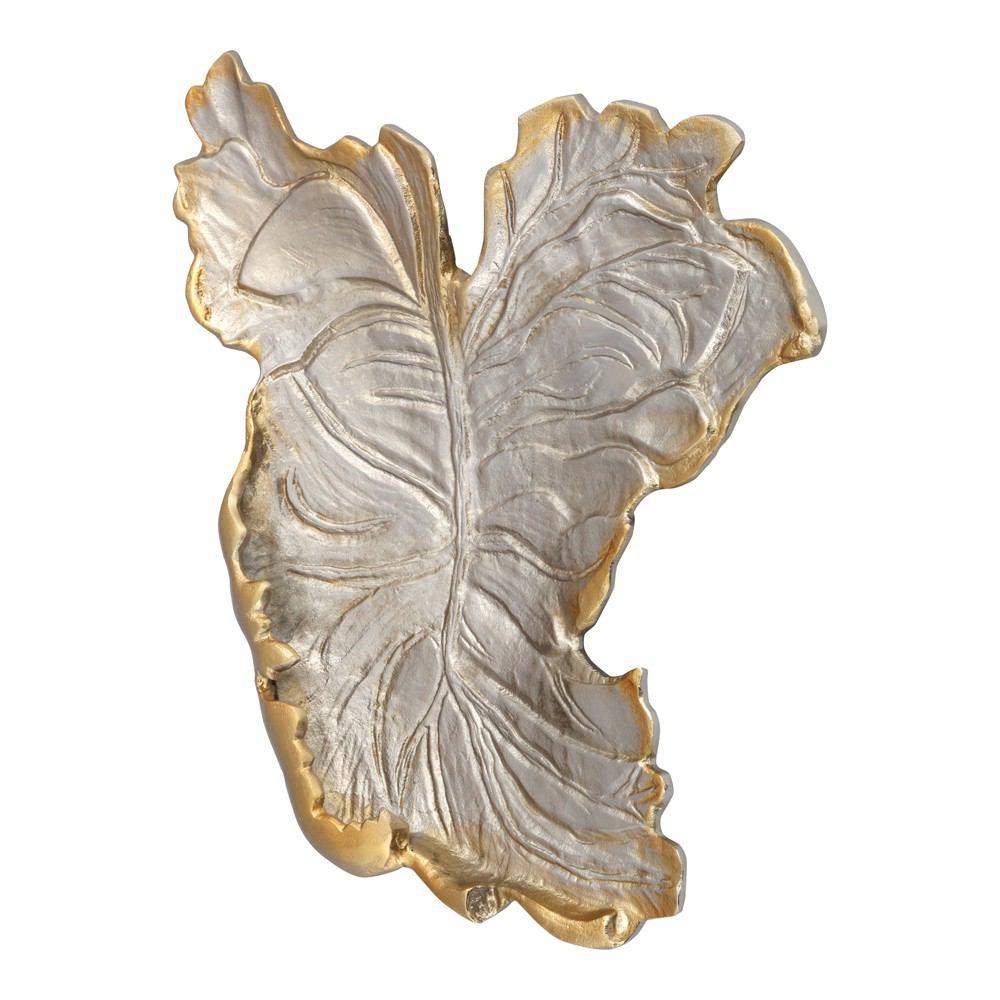 Moe's Home Collection Champagne Leaf Tray