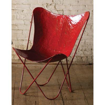 Kalalou Iron Butterfly Chair