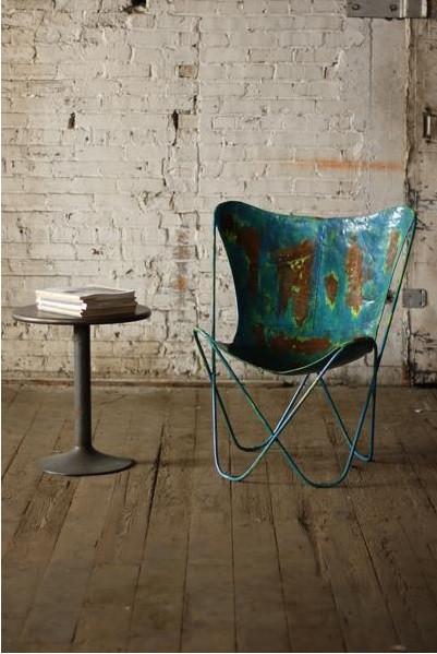 Kalalou Iron Butterfly Chair