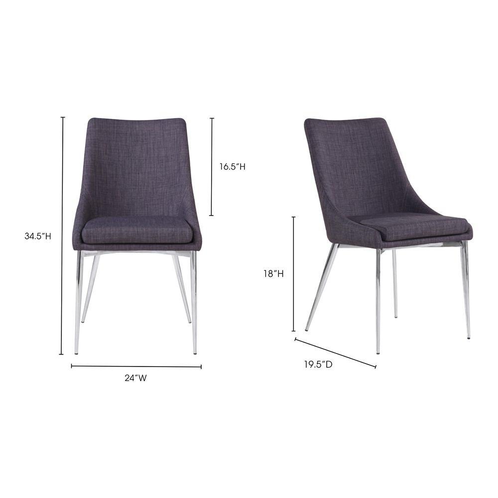 Moe's Home Collection Powell Dining Chair - Set Of 2