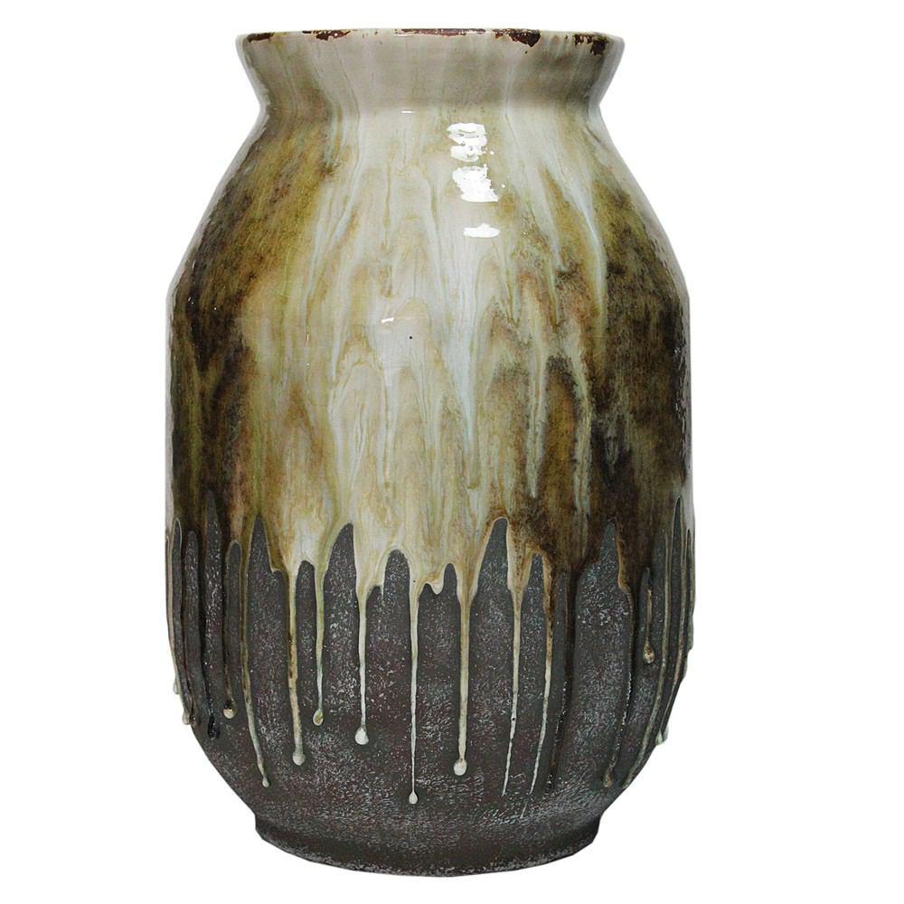 Moe's Home Collection Born Ceramic Vase - Amber