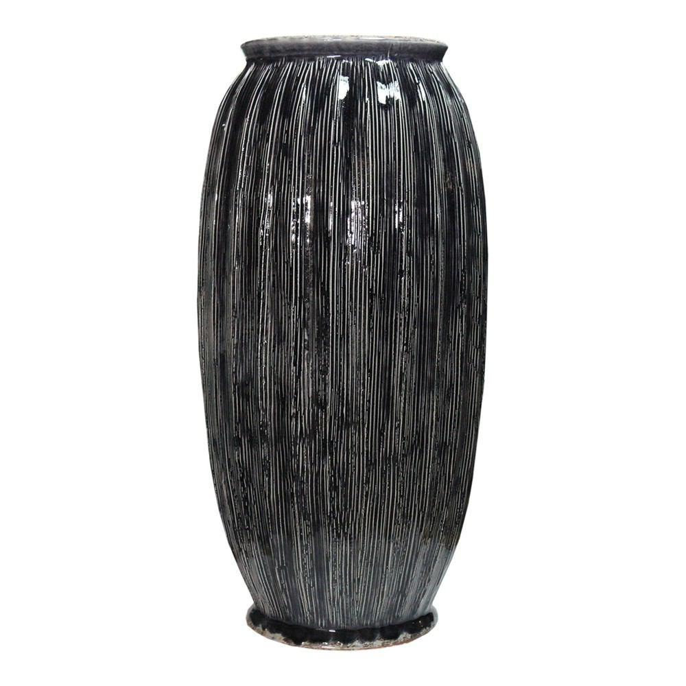 Moe's Home Collection Corbis Vase Dark Blue